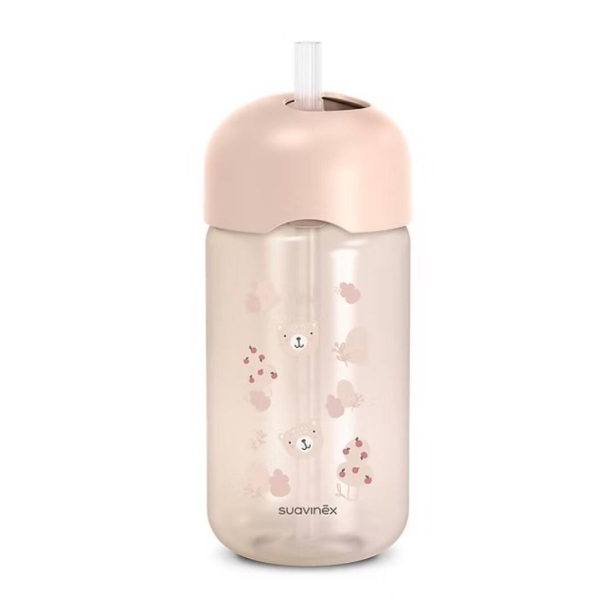 Vaso Suavinex con Sorbito 340 ml - Rosa 