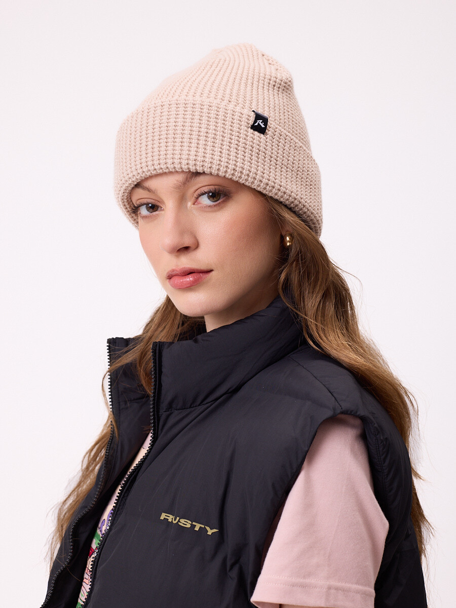 GORRO WAFFLE RUSTY - Taupe 