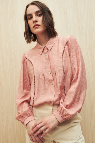CAMISA MAINA Rosa Viejo