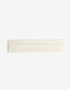Vinchas Textiles Lisas Vincha Sporty Crema - Blanco Crema