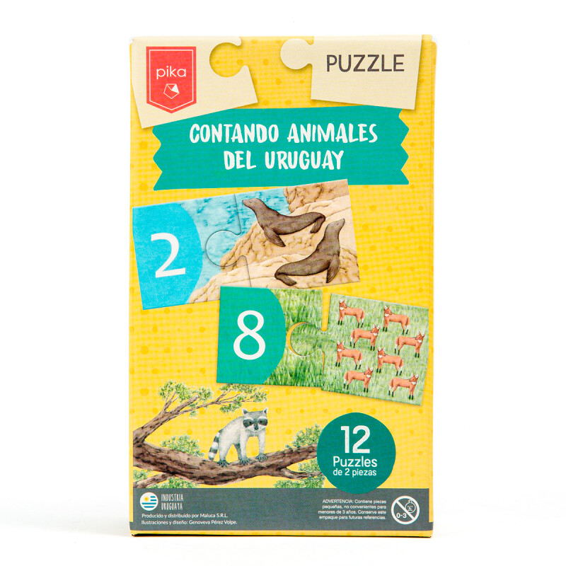 Puzzle Contando Animales S/C