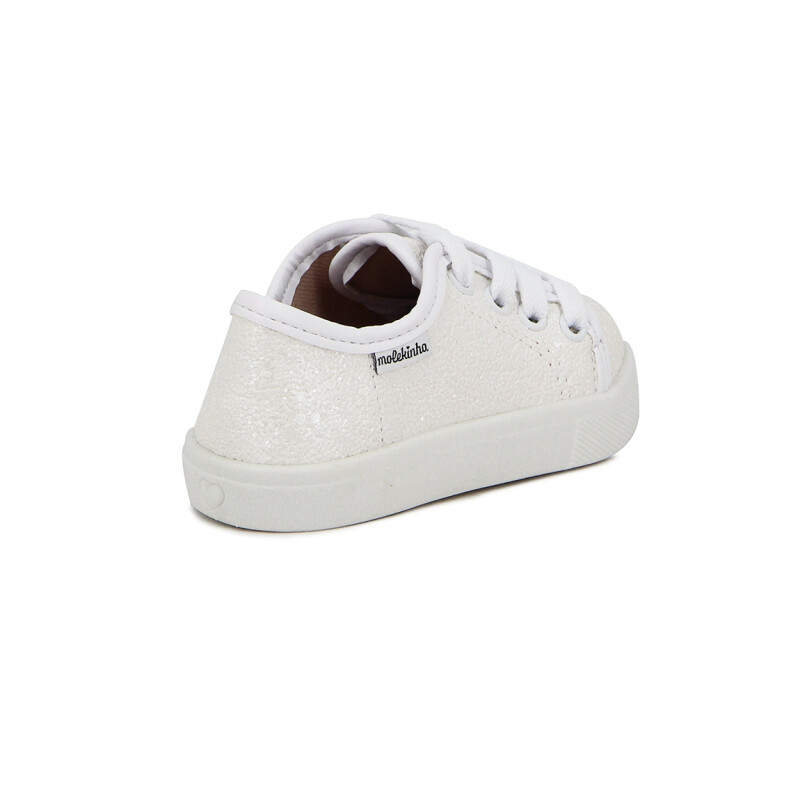 Molekinha Deportivo Casual Acordonado Blanco