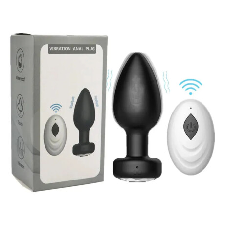 Plug Anal Vibrador con Control Remoto Inalámbrico Plug Anal Vibrador con Control Remoto Inalámbrico