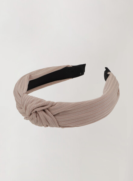 Vincha shiiny Beige