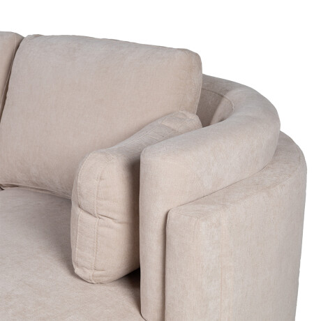 Rinconera Bangkok - Tela Microfibra - Chaise derecho 12072 (Beige)