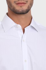 Camisa Blanca Texturada Spandex BLANCO