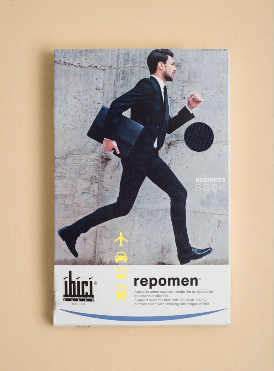 Media de descanso repomen - Gris oscuro 