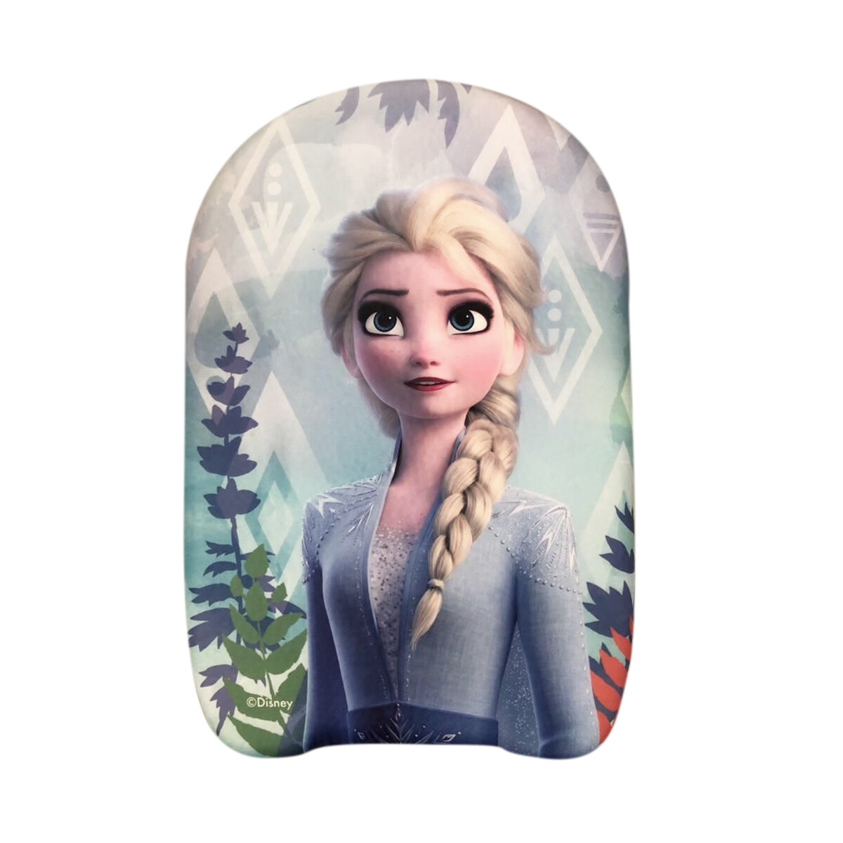 Tabla Morey Frozen 45 cm Varios Diseños - FROZEN HOJAS CELESTES 