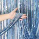 Cortina Fessta Holografíca 2x1 Metros Celeste