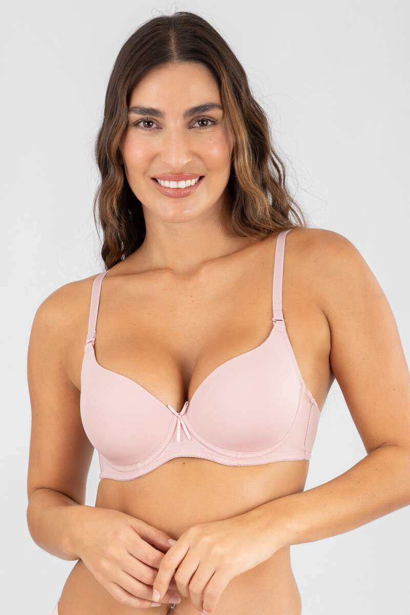 Soutien preformado push up sacks every day Rosa