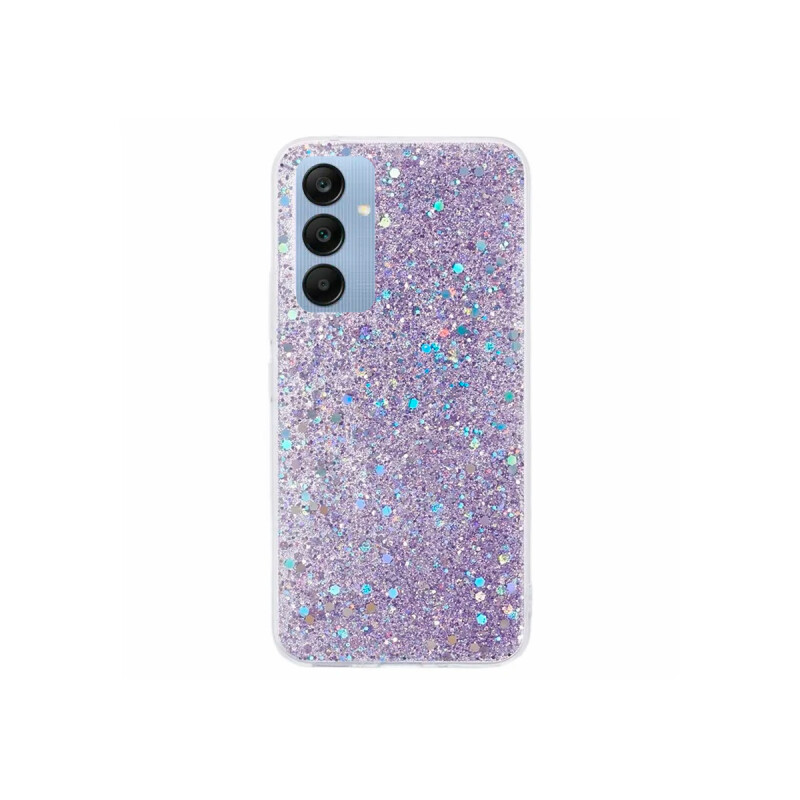 Protector para Samsung Galaxy A25 brillos color púrpura Protector Para Samsung Galaxy A25 Brillos Color Púrpura