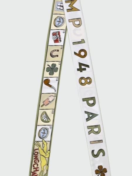 LONGCHAMP - PAÑUELO BANDANA DE SEDA M70