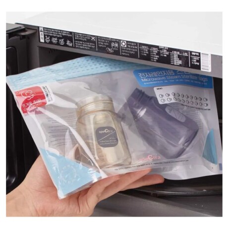 Bolsas esterilizar al vapor para microondas 5 und Bolsas esterilizar al vapor para microondas 5 und