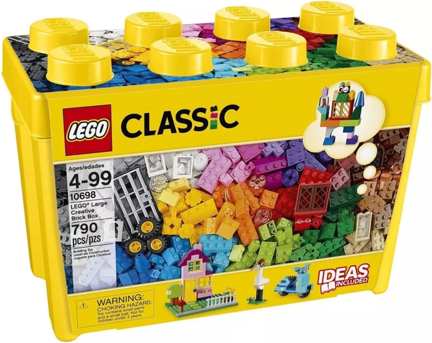 Lego Classic Caja De Ladrillos Creativos Grandes Clas 10698 Cantidad de piezas 790 