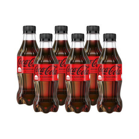 Pack 6 Refrescos Coca Cola sin Azúcar 250ML 001