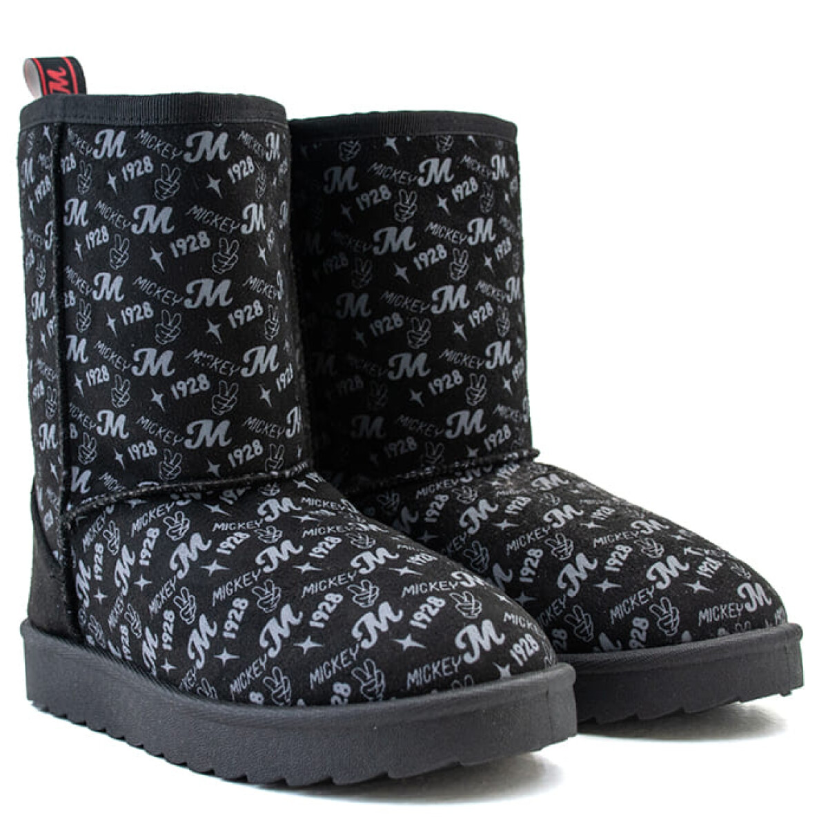 Botas Disney Minnie de Niños - MKACFW22011 - Negro-rojo 