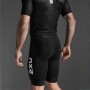 Trisuit Running Aero Hex Sleeved Trisuit Hombre Black/white