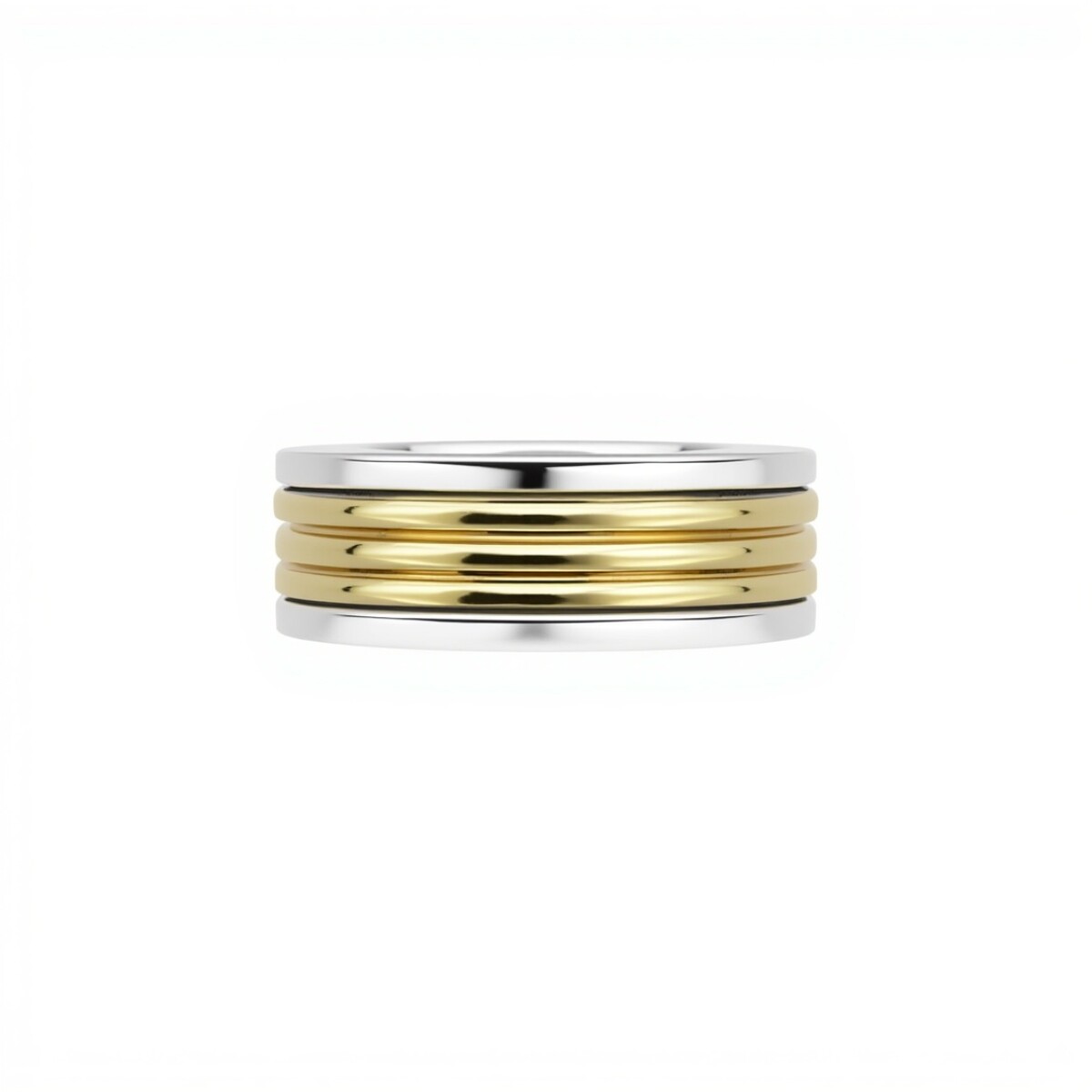 Alianza Relieve - Plata y Oro-Sin Piedra-AL5018 - sinpiedra 