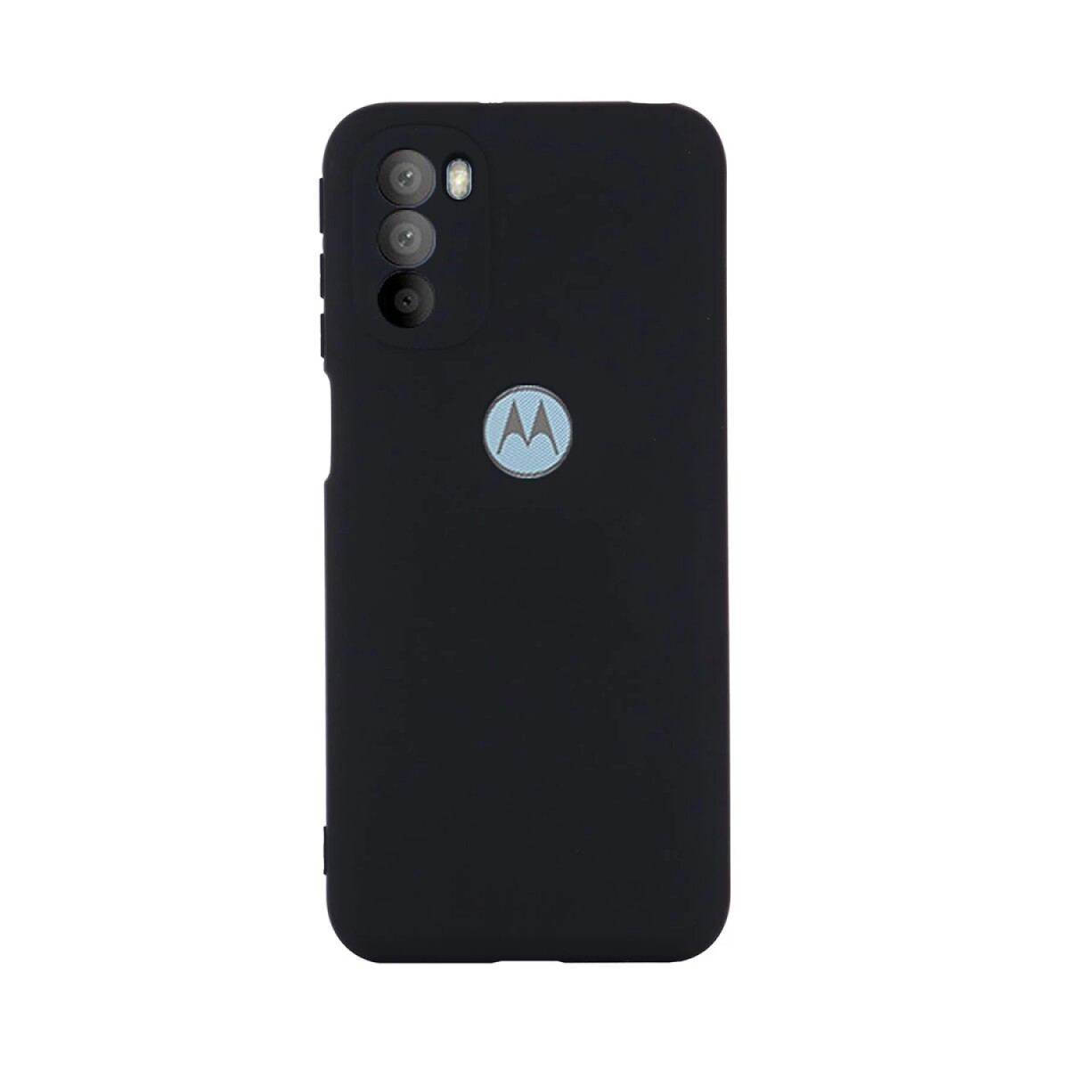 Protector Funda Case de Silicona para Motorola Moto G51 - Negro 