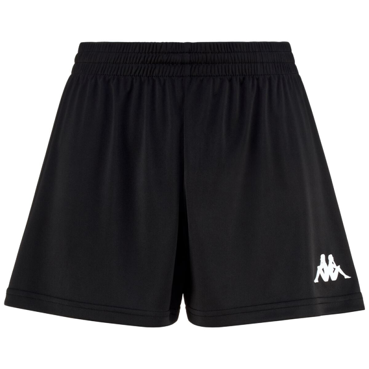 Short Futbol Kappa Borda Mujer - Black 