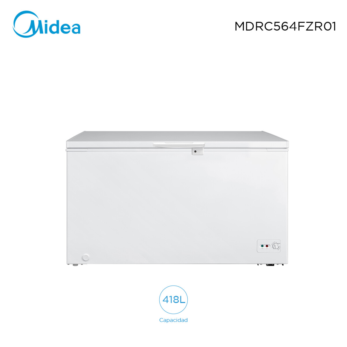 Freezer 418L Midea MDRC564FZR01 