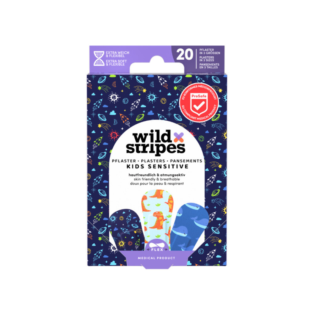 WILD STRIPES KIDS SENSITIVE SPACE 20U única