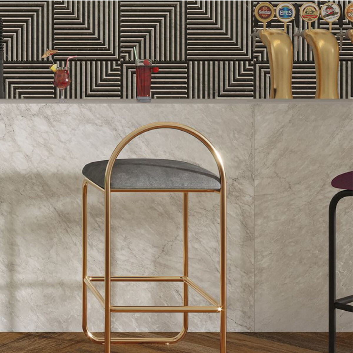 Porcelanato Bardiglio SGR Nat - 1.44m2 