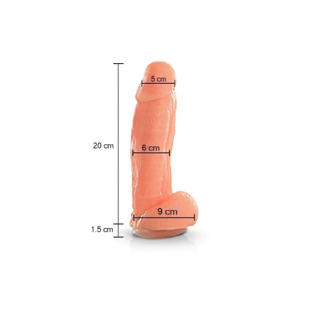 Vibrador Realístico Kong Con Ventosa Vibrador Realístico Kong Con Ventosa
