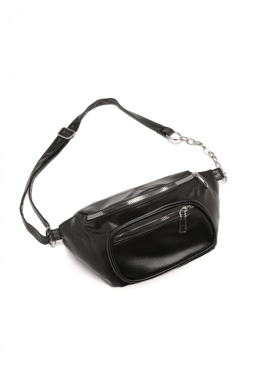 Riñonera Chain Negro