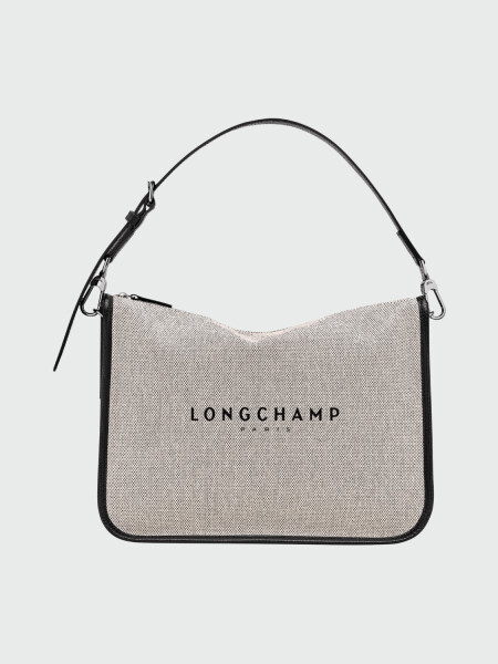 LONGCHAMP - Shoulder Bag Essential Toile L Marfil