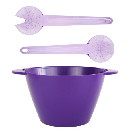 Bowl para ensalada Herevin 4.3L con cuchara y tenedor Bowl para ensalada Herevin 4.3L con cuchara y tenedor