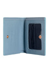 BILLETERA CORTA CUERO CELESTE BILLETERA CORTA CUERO CELESTE