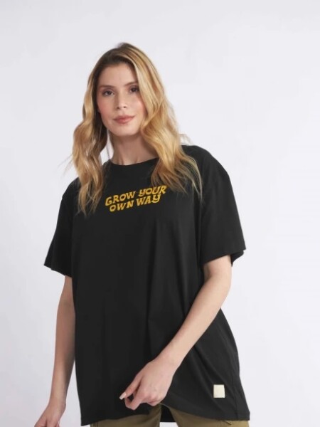 T-SHIRT N.SAILS 12018A NEGRO