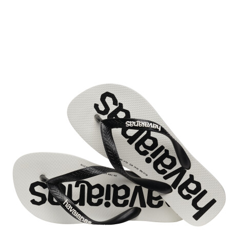 Sandalia de Hombre Havaianas TOP Logomania Blanco
