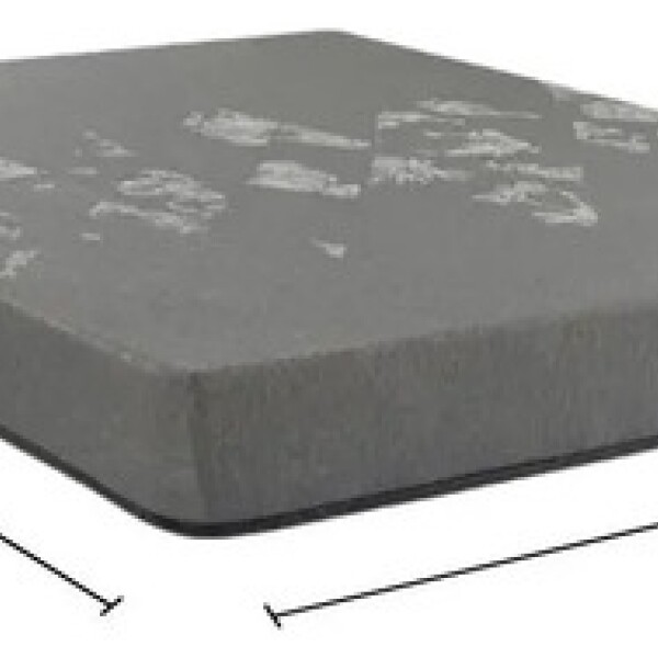 Colchón Kappesberg Queen Espuma Alta Densidad 19 Cm 120 Kg Gris 1