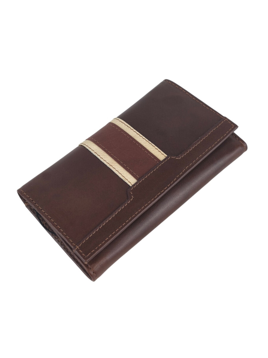 Billetera clasica - Marrón 