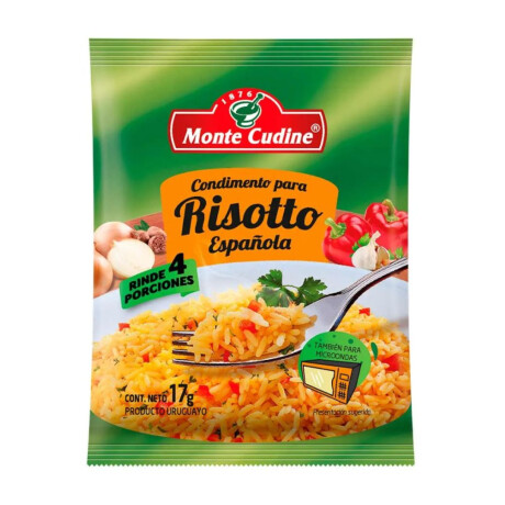 RISOTTO A LA ESPAÑOLA MONTE CUDINE 17G RISOTTO A LA ESPAÑOLA MONTE CUDINE 17G
