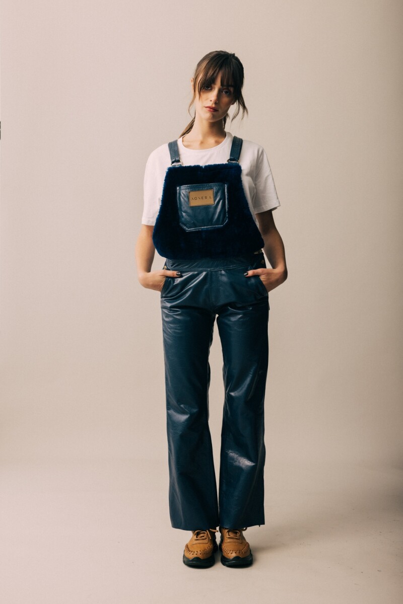 Warm Leather Gardener Azul