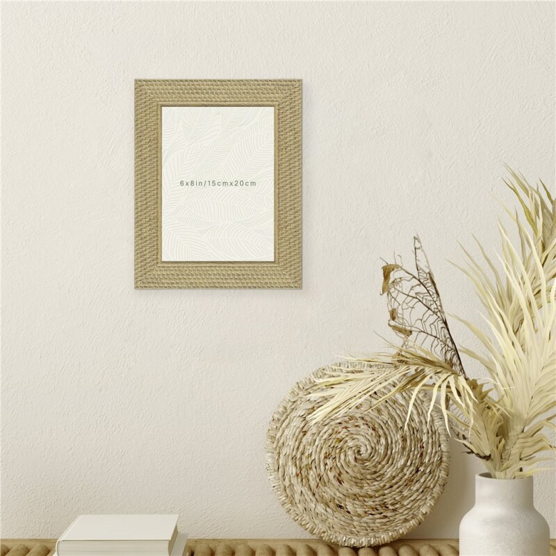 PORTARRETRATO PS 13x18CM SIMIL RATTAN PORTARRETRATO PS 13x18CM SIMIL RATTAN