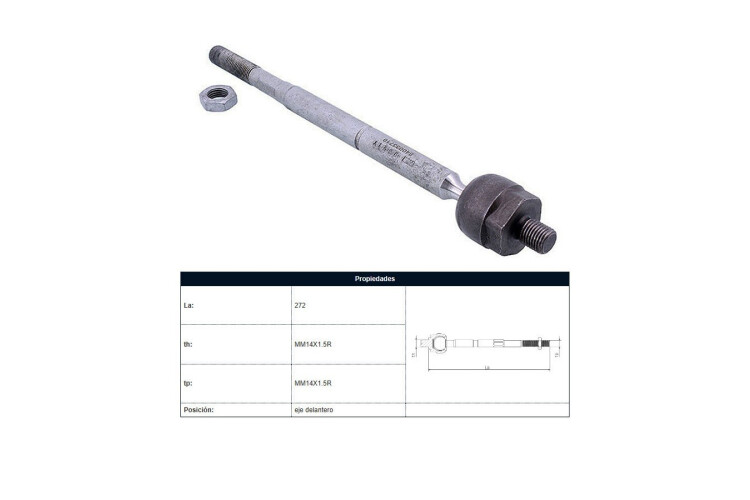 Mate Toyota Corolla Geely BYD F3 Lifan X60 Izq/Der Mate Toyota Corolla Geely BYD F3 Lifan X60 Izq/Der