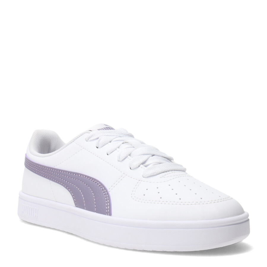 Championes Infantiles Puma Rickie Kids Blanco - Violeta