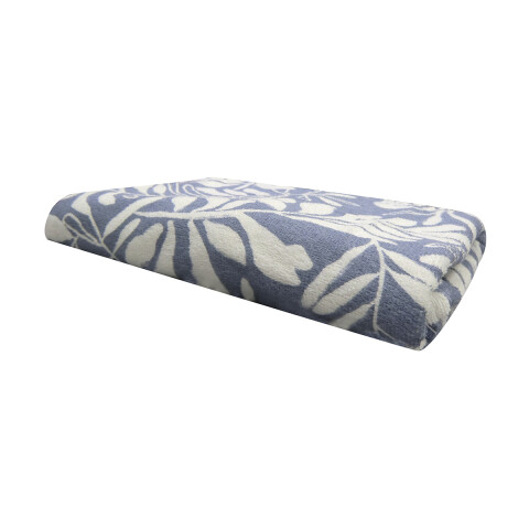 Toalla Baño Onix Dohler 100% Algodón 70 x 135 cm Hojas