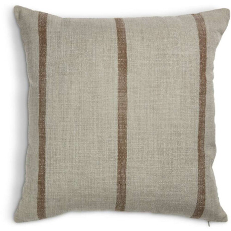 Almohadon Stenros 45X45 Gris/Marron Oscuro