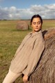 CAMPERA ARRAYAN Cuadro Beige