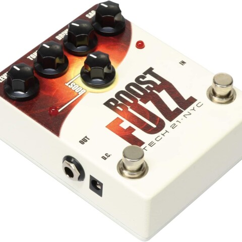 PEDAL DE EFECTO TECH21 ANALOG FUZZ W/ CLEAN BOOST PEDAL DE EFECTO TECH21 ANALOG FUZZ W/ CLEAN BOOST