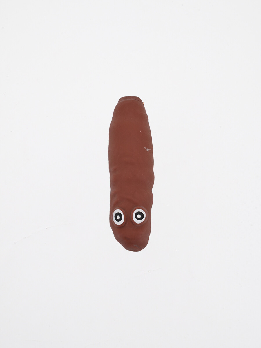 SQUISHIE POOP 3 X 14 CM - MARRON 