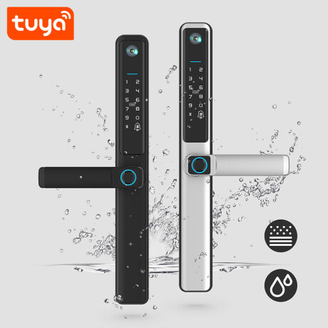 Cerradura Smart Tuya F5 PRO-TY lector de huella WIFI 001