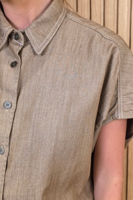 Camisa Rock Mocha