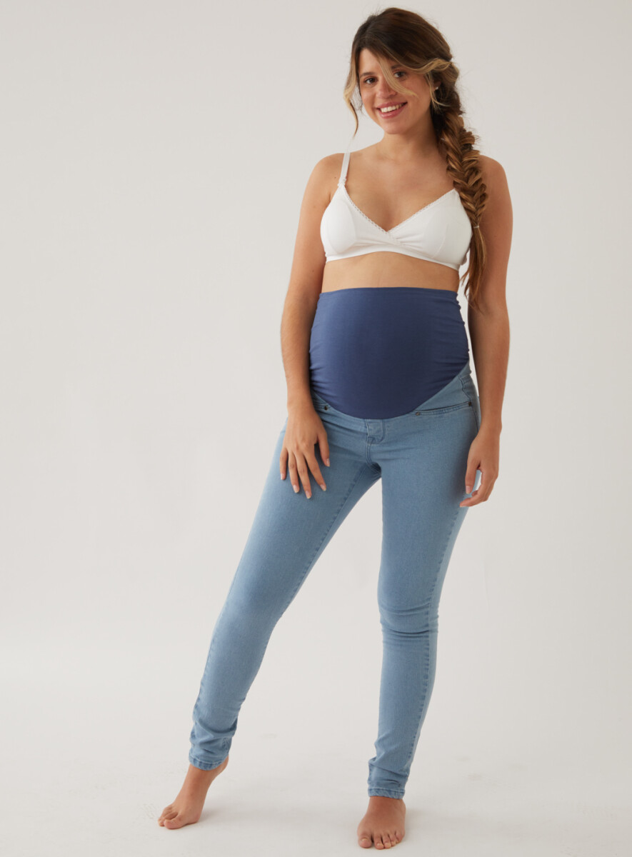 Leggings maternity - Pastel blue 