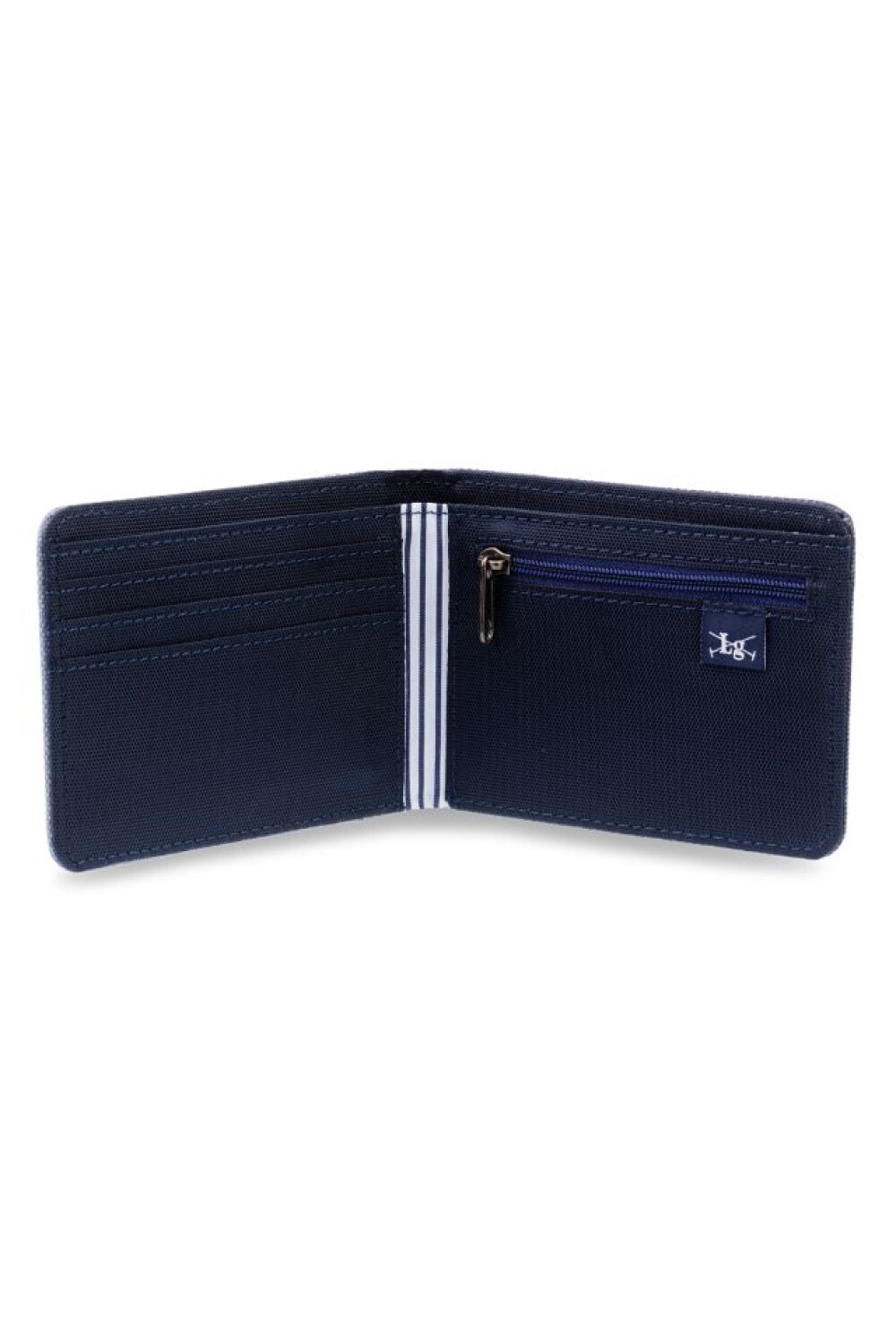 BILLETERA CANVAS Azul